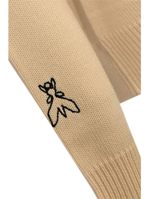 Maglione girocollo in misto lana con logo Patrizia Pepe | 8K0335 K282W402